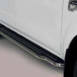 Misutonida - Marchepied latéral - avec plaque d'insertion en plastique - Renault Alaskan - 2017+