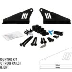 Lazer Lamps - Roof Mounting kit, without Roof Rails - 67mm height