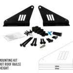 Lazer Lamps - Roof Mounting kit, without Roof Rails - 95mm height
