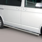 Misutonida - Side Bar - met design steps - ovaal - Volkswagen Transporter - T6.1 - SWB - 2019+