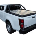Upstone Evolve - Aluminium tonneau- Isuzu - D-Max - Space Cab - 2020-2024