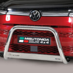 Misutonida - EU Gecertificeerd - Pushbar / Bullbar - 63 mm -Volkswagen Transporter - T7.0 - Multivan - 2022+