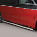Misutonida - Side Bar - met plastic steps - 76 mm - Volkswagen Transporter - T7.0 - Multivan - 2022+