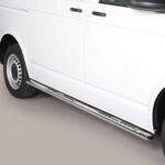 Misutonida - Side Bar - met design steps - ovaal - Volkswagen Transporter - T6.0 - SWB - 2015-2018