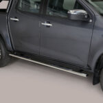 Misutonida - Side Bar - met plastic steps - ovaal - Isuzu D-Max - DoubleCab - 2025+