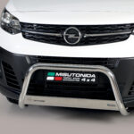 Misutonida - EU Gecertificeerd - Pushbar / Bullbar - 63 mm - Opel Vivaro - 2019+