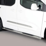 Misutonida - Side Bar - met plastic steps - ovaal - SWB - Toyota - Proace City / Proace City Verso - 2019+