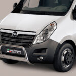 Misutonida - EU Gecertificeerd - Pushbar / Bullbar - 63 mm - Opel Movano - 2010-2019