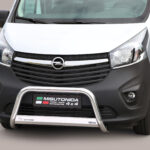 Misutonida - EU Certified - Pushbar / Bullbar - 63 mm - Opel Vivaro - 2014-2018