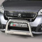 Misutonida - EU Gecertificeerd - Pushbar / Bullbar - 63 mm - Peugot Partner - 2016+