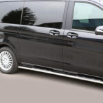 Misutonida - Side Bar - met plastic steps - ovaal - Mercedes V-Class- 2014-2019
