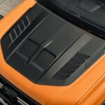 Predator - Motorkap Scoop / Bonnet Scoop met luchthappers V2 - Mat Zwart - Ford Ranger - 2023+