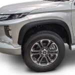 EGR Spatbordverbreders Mat Zwart 40mm voor Mitsubishi L200 2019+