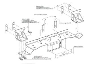 afbeeldingenVerborgen lierplaat Ford Transit 2019 montageplaat