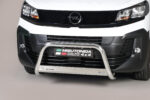 Misutonida - EU Gecertificeerd - Pushbar / Bullbar - 63 mm - Opel Vivaro - 2024+